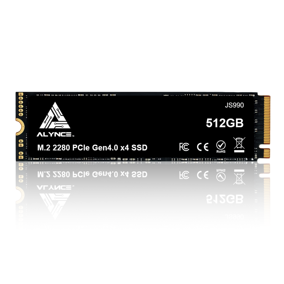 ALYNCE JS990 Gen4 M.2 2280 SSD 512GB