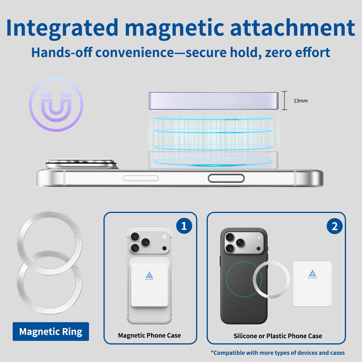 ALYNCE PS990 1TB Magnetic Portable SSD