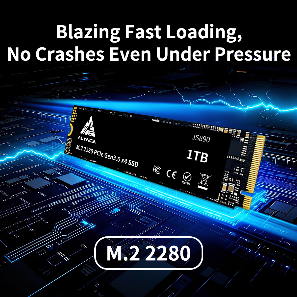 ALYNCE JS890 Gen3 M.2 2280 SSD 1TB