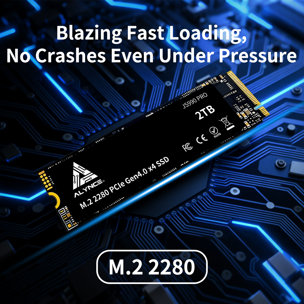 ALYNCE JS990 PRO Gen4 M.2 2280 SSD 2TB