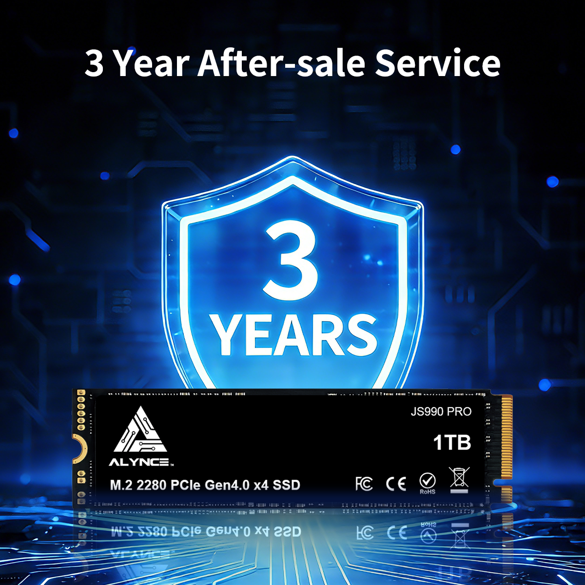 ALYNCE JS990 PRO Gen4 M.2 2280 SSD 1TB