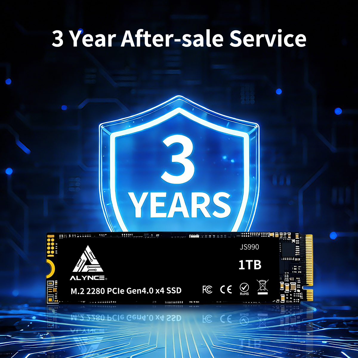 ALYNCE JS990 Gen4 M.2 2280 SSD 1TB