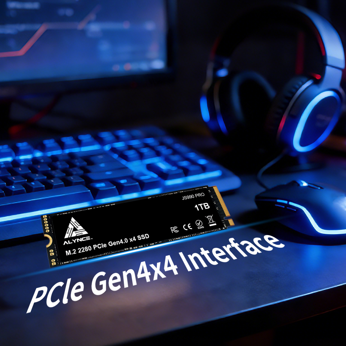 ALYNCE JS990 PRO Gen4 M.2 2280 SSD 1TB