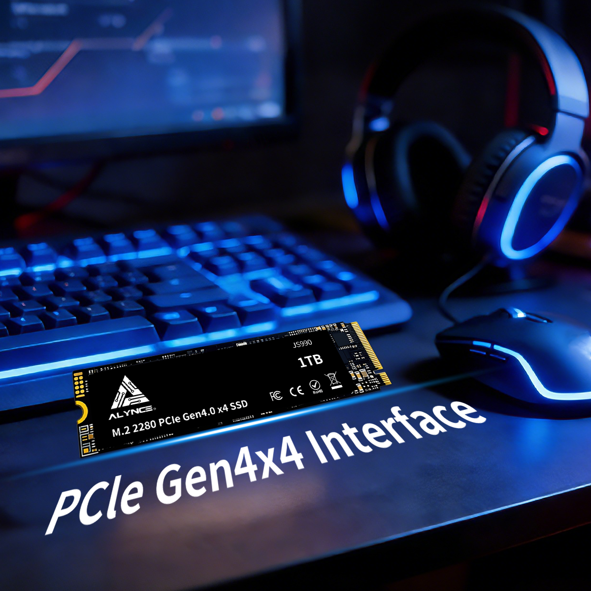 ALYNCE JS990 Gen4 M.2 2280 SSD 1TB
